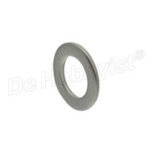 onderlegring m6 (6,4x11) onze uitv. = rvs <font color=