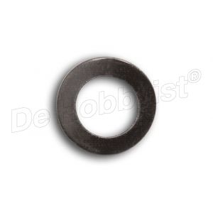 veerring a6 zwart; opruimprijs <font color=