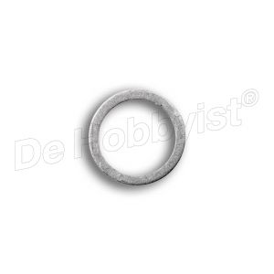 onderlegring 10x14x1 alum. <font color=