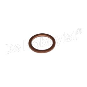 onderlegring 12x16x1.5 koper <font color=