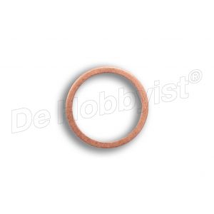 afdichtring 18x22x1.5cu koper <font color=