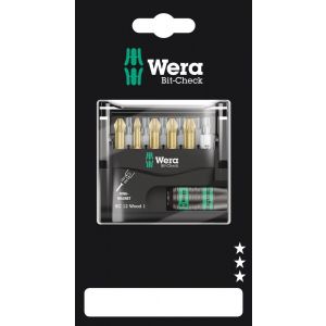Wera Bit-Check 12 Wood 1 SB bit set 12-delig - A227403273 - afbeelding 1