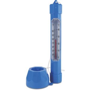 Mega drijvende thermometer blauw-wit recht - A51061229 - afbeelding 1
