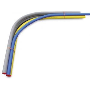 Bosta invoerset meterkast PVC-U 1200 x 3000 mm grijs-blauw-geel - Y51050221 - afbeelding 1