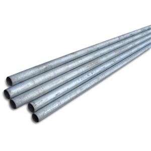 Bosta buis staal gegalvaniseerd 1.1/4 inch x 1.1/4 inch x 3,2 mm buitendraad x draadsok 50 bar 6 m KIWA-GASTEC - A51050111 - afbeelding 1