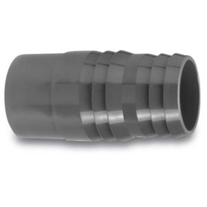 VDL slangtule PVC-U 20 mm lijm spie x slangtule grijs - Y51056971 - afbeelding 1