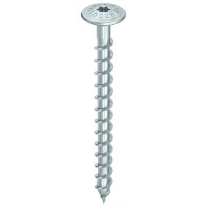 Heco-Topix-Plus verbindingsschroef 10,0x120 mm tellerkop T-Drive T 40 voldraad verzinkt blauw A3K 50 stuks VARIANTA verpakking - Y50802529 - afbeelding 1
