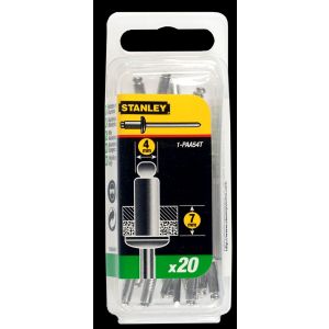 Stanley popnagel 4x7 mm 20 stuks - Y51020004 - afbeelding 1