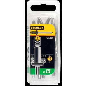Stanley popnagel 4x12 mm 15 stuks - Y51020005 - afbeelding 1