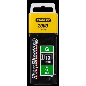 Stanley nieten 12 mm 1/2 inch type G 1000 stuks - A51020036 - afbeelding 1