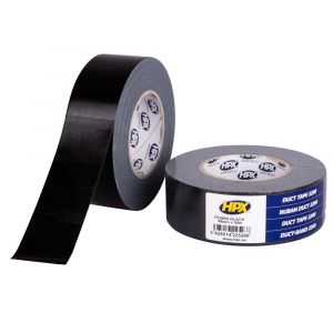 HPX Duct tape 2200 reparatie water- en weerbestendig zwart 48 mm x 50 m - H51700226 - afbeelding 1