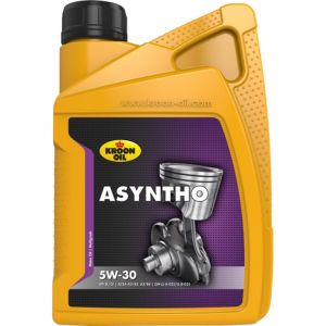 Kroon Oil Asyntho 5W-30 synthetische motorolie Synthetic Multigrades passenger car 1 L flacon - H21500305 - afbeelding 1