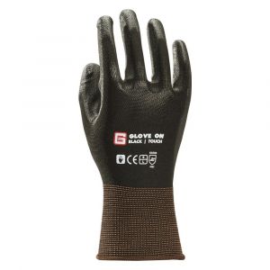 Glove On Black Touch handschoen maat 10 XL zwart - Y50400072 - afbeelding 1