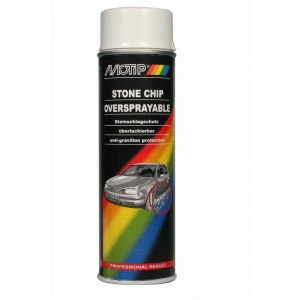 MoTip anti steenslag Undercoating spray wit 500 ml - Y50702481 - afbeelding 1