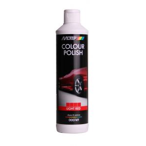 MoTip conditioneringsvloeistof Car Care Colour Polish polijstmiddel Light Red lichtrood 500 ml - Y50702511 - afbeelding 1
