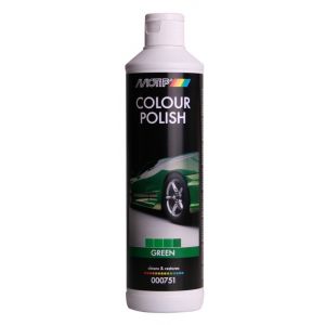 MoTip conditioneringsvloeistof Car Care Colour Polish polijstmiddel Green groen 500 ml - H50702513 - afbeelding 1