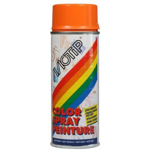MoTip Colourspray lakspray dekkend hoogglans RAL 2002 bloed oranje 400 ml - H50703212 - afbeelding 1
