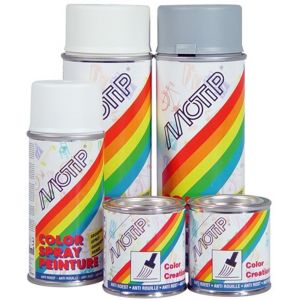 MoTip Colourspray grondverf primer White wit spuitbus 150 ml - H50702710 - afbeelding 1
