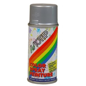 MoTip Colourspray lakspray dekkend hoogglans RAL 9006 zilver 150 ml - Y50703250 - afbeelding 1