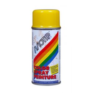 MoTip Colourspray lakspray dekkend hoogglans RAL 1004 goudgeel 150 ml - Y50703205 - afbeelding 1
