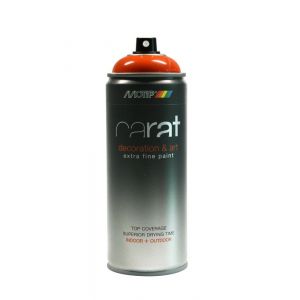 MoTip lakspray Carat hoogglans Traffic Orange verkeersoranje 400 ml - Y50703541 - afbeelding 1