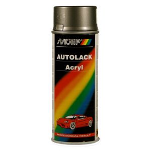 MoTip autoreparatielak spray Kompakt geel metallic spuitbus 400 ml - Y50701942 - afbeelding 1