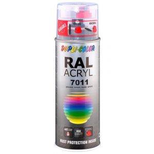 Dupli-Color lakspray RAL 7011 staalgrijs 400 ml - H50703026 - afbeelding 1