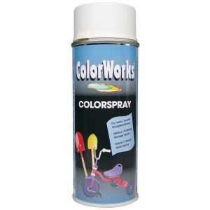 ColorWorks lakverf Colorspray wit 400 ml - Y50702757 - afbeelding 1