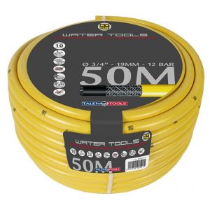 Talen Tools getricoteerde gele slang High Twist Resistant System 1 1/4 inch 50 m - Y20501621 - afbeelding 1