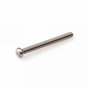 Hoenderdaal metaalschroef RVS A2 cilinderkop CK zaagsnede DIN 84 M4x30 mm - H51403608 - afbeelding 1