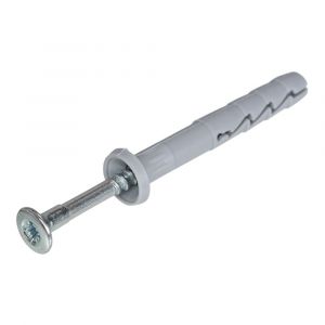 Rawl nagelplug met cilindrische kraag 6x45 mm - H51402460 - afbeelding 1