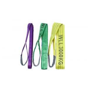 Berdal Loadlok hijsband met lussen violet 1 ton 6 m - H50200928 - afbeelding 1