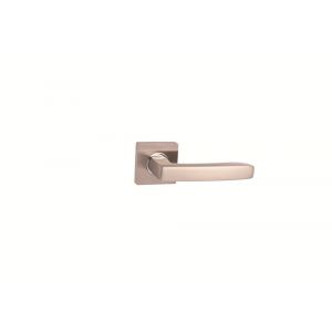 Intersteel Living 1714 gatdeel deurkruk rechts Dean op vierkant rozet 7 mm nokken chroom-nikkel mat - H26005157 - afbeelding 1