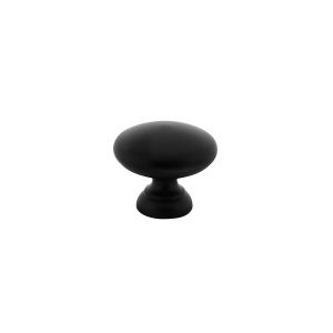 Intersteel Living 8478 meubelknop paddenstoel diameter 40 mm zwart - Y26009217 - afbeelding 1