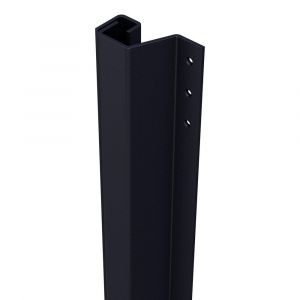 SecuStrip Plus achterdeur buitendraaiend terugligging 7-13 mm L 2300 mm RAL 7021 zwart grijs fijn structuur - H50750047 - afbeelding 1