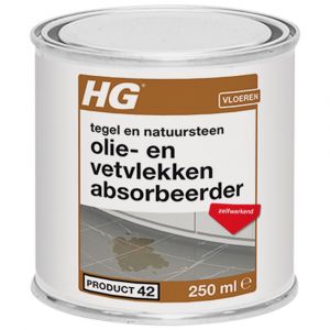 HG tegel en natuursteen olie- en vetvlekken absorbeerder 250 ml - Y51600122 - afbeelding 1