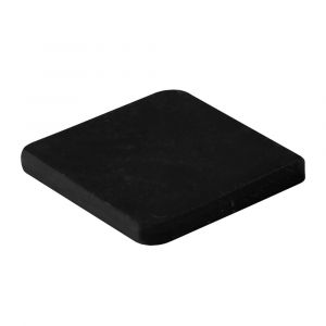 GB 34905 hogedrukplaat 5 mm 100x100 mm zwart PS in zakverpakking - A18000879 - afbeelding 1