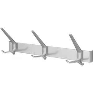 Hermeta 0863 garderobe kapstok 3x haak nummer 860 naturel - H20101806 - afbeelding 1