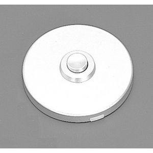 Ami Klik beldrukker aluminium rond Archi Design Irox RVS look - A10900013 - afbeelding 1