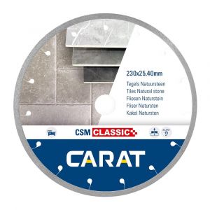 Carat diamant zaagblad CSM Classic 250x25,40 mm tegels en natuursteen - Y32600515 - afbeelding 1