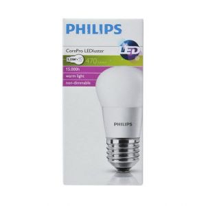 Philips LED kogellamp Corepro LEDluster 5.5 W-40 W E27 P45 827 extra warm wit - Y51270160 - afbeelding 2