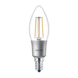 Philips LED kaarslamp Classic LEDcandle 2.7 W-25 W E14 B35 827 dimbaar extra warm wit Phili - A51270230 - afbeelding 1