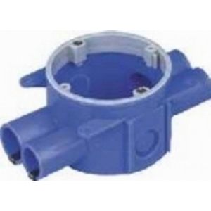 ABB HW50 inbouwdoos hollewand blauw - Y51270021 - afbeelding 1