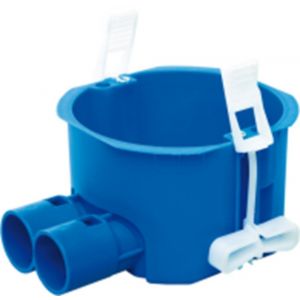 ABB HW180-F Perilex hollewand inbouwdoos 2x16-19 mm blauw - A51270023 - afbeelding 1