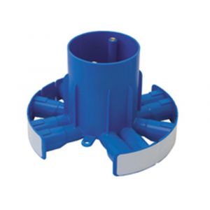 ABB C80-16/19 centraaldoos rond 10x16/19 invoer voor breedplaatvloer wit - A51270011 - afbeelding 1