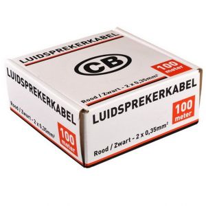 Besli luidsprekerkabel 2x2,5 mm2 rood-zwart 20 m CB - Y51270077 - afbeelding 2