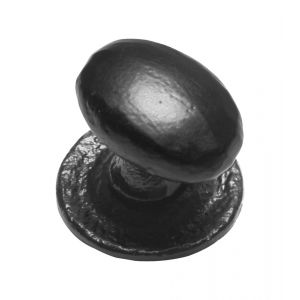 Kirkpatrick KP1195 smeedijzer zwart meubelknop 35 mm rozet 38 mm - Y21005320 - afbeelding 1