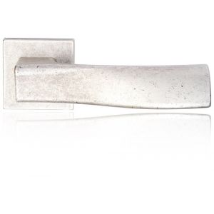 Artitec Luxuria kruk-krukgarnituur rozet Condotti LU antiek zilver WC 8 mm - A23000105 - afbeelding 1