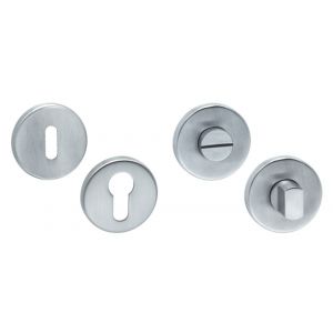 Artitec RVS Woning WC garnituur sluiting zonder nokken RVS mat WC 6-7 mm - A23001215 - afbeelding 1