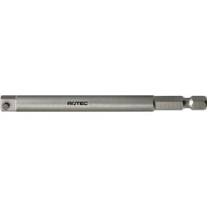 Rotec 820 adapter E6.3 > vierkant 1/4 inch met stift L=100 mm - A50910883 - afbeelding 1